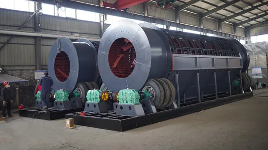 Vaglio rotante a vaglio rotante per vaglio a tamburo per scorie di silicomanganese all'avanguardia